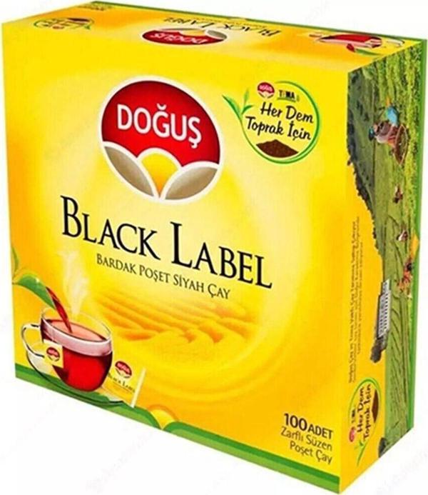 Black Label Süzen Poşet Çay 100X2 Gram - Image 1