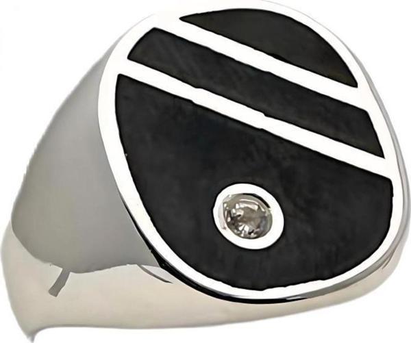 Zirkon Taşlı Mineli Gümüş Yüzük 240053211G13Y - Image 1