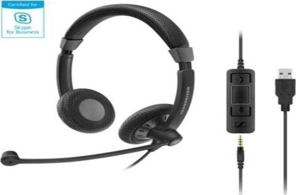 Sennheiser SC 75 USB MS Duo Kulak Üstü Kulaklık - Image 1
