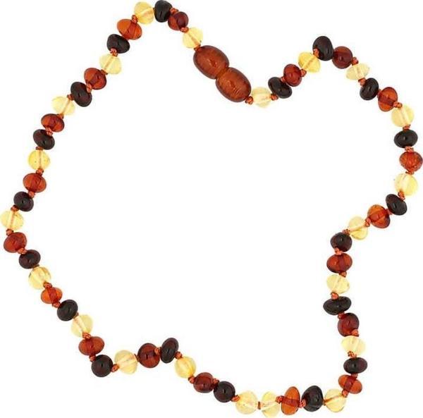 Bebek Damla Kehribar Diş Kolye - Image 1