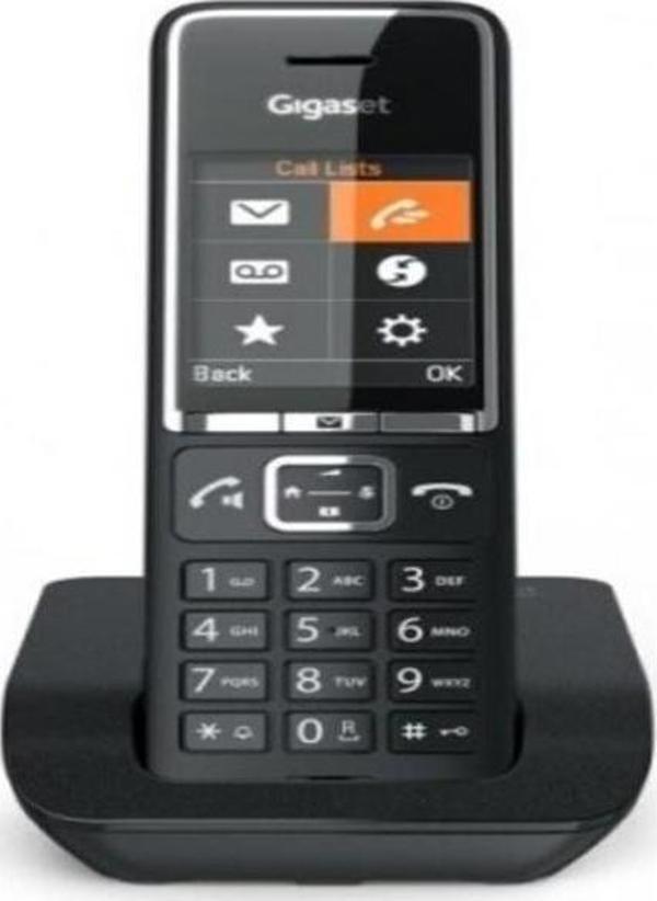 Gigaset Comfort 550 Siyah Dect Telefon - Image 1
