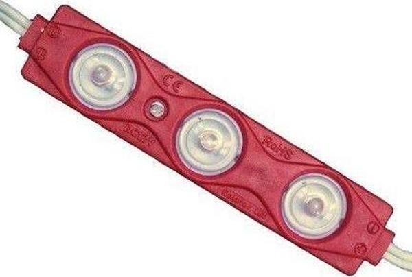 MODÜL LED 3 LÜ KIRMIZI 1.5W - 5 adet - Image 1
