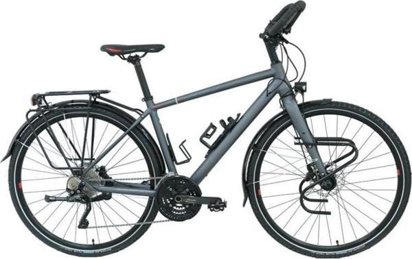 CARRARO CR-T WORLD ERKEK ŞEHİR BİSİKLETİ 460H HD 28 JANT 22 VİTES MAT ANTRASİT KIRMIZI - Image 1