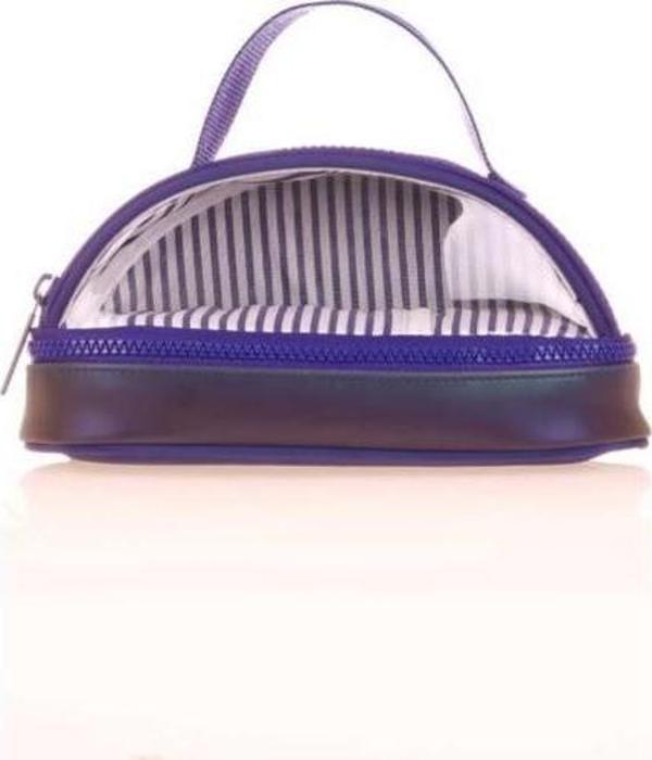 KAUKKO CRESCENT MAGIC DREAMS KALEM ÇANTASI (LEATHER N. BLUE) - Image 1