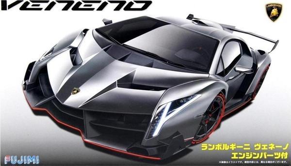 Fujimi Rs-94 1/24 Lamborghini Veneno W/Engine Model Araç Yapım Kiti - Image 1
