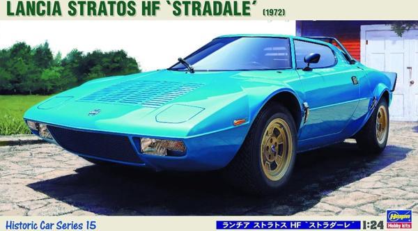 Hasegawa HC15 21115 1/24 Ölçek Lancia Stratos Hf (Stradale) Otomobil Plastik Model Kiti - Image 1