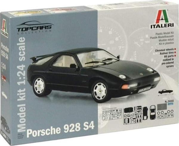 Italeri 1/24 Porsche 928 S4 Model Araç Yapım Kiti - Image 1