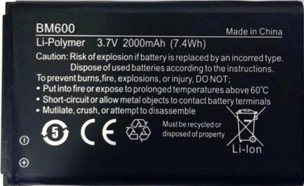 Zyxel WAH7608 300 Mbps 2.4 Ghz 4G-LTE Router Batarya - Pil BM600 - Image 1