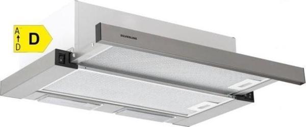 Silverline 1140 Crystal Sürgülü Aspiratör Inox - Image 1