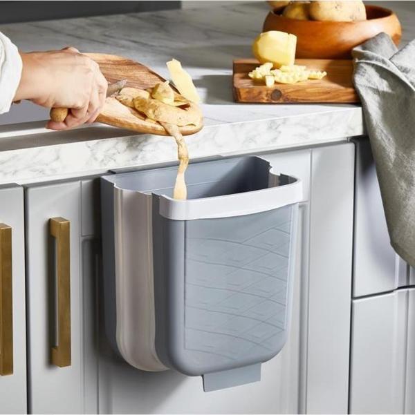 Mithra Life Katlanabilir Askılı Banyo ve Mutfak Tezgahüstü Çöp Kovası MIT1075 - Image 1