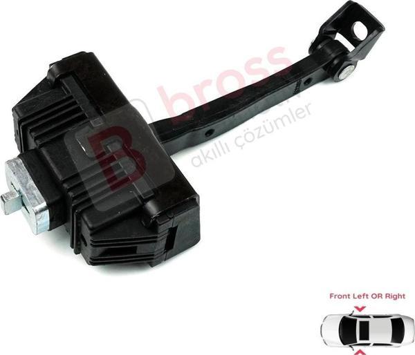 BMW 5 E60 E61 için Ön Sağ veya Sol Kapı Gergisi 51217176804 - Image 1