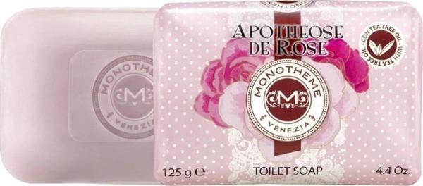Monotheme Soap Apotheose de Rose 125 gr Katı Sabun - Image 1