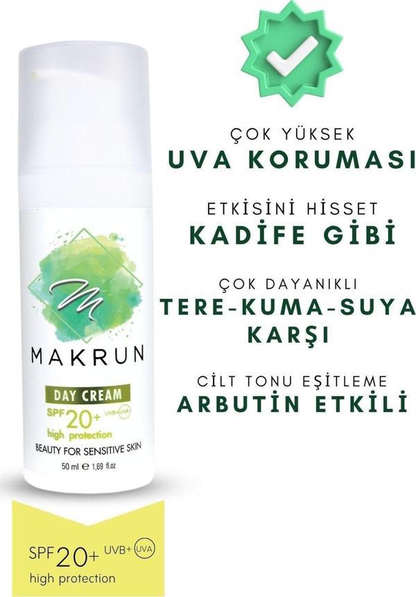 Makrun Gündüz Kremi Parlak Cilt - Renk Tonu Eşitleyici - Nemlendirici Etkili - Güneş Koruması - Image 1