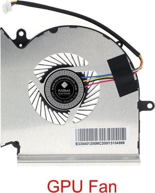 MSI GE63 GP63 GL63 GE63VR GE73 GE73VR GP73 GL73 Serisi Notebook Gpu,Vga Fanı (msi) L - Image 1