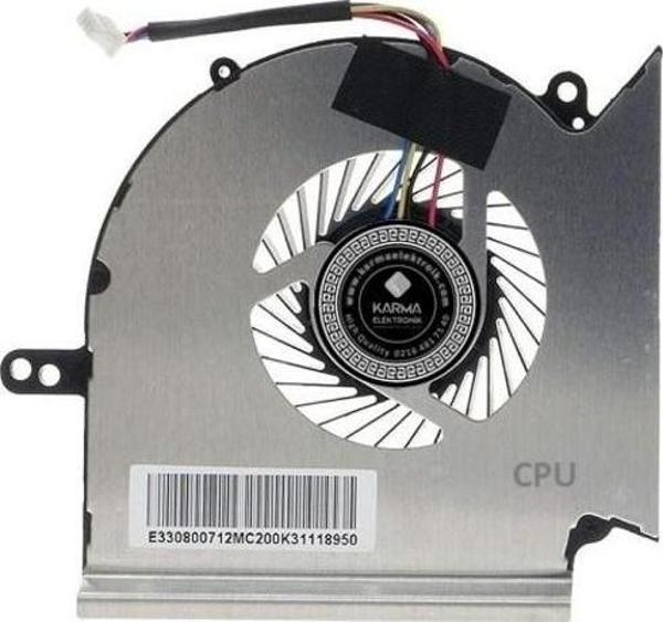 MSI GE75 Raider GL75 GP75 Leopard MS-17E2 Serisi Notebook Cpu, İşlemci Fanı (msi) R - Image 1