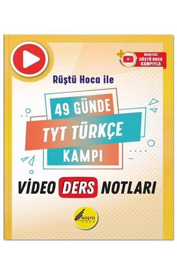 49 Günde TYT Türkçe Video Ders Notları - Rehber Matematik - Rüştü Hoca - Image 1