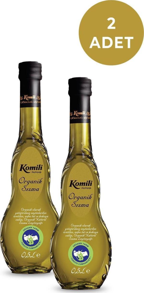 Komili SIZMA TAŞ BASKI 500 ML CAM * 2 ADET - Image 1