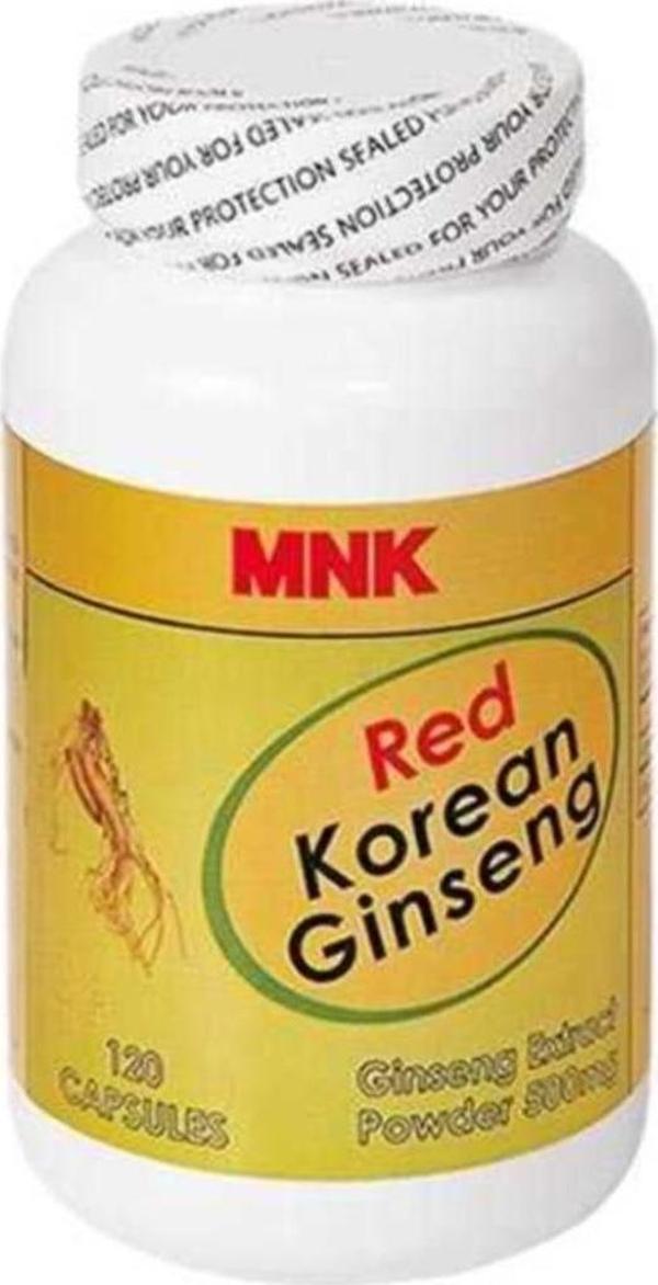 MNK Korean Red Ginseng 120 Kapsül - Image 1