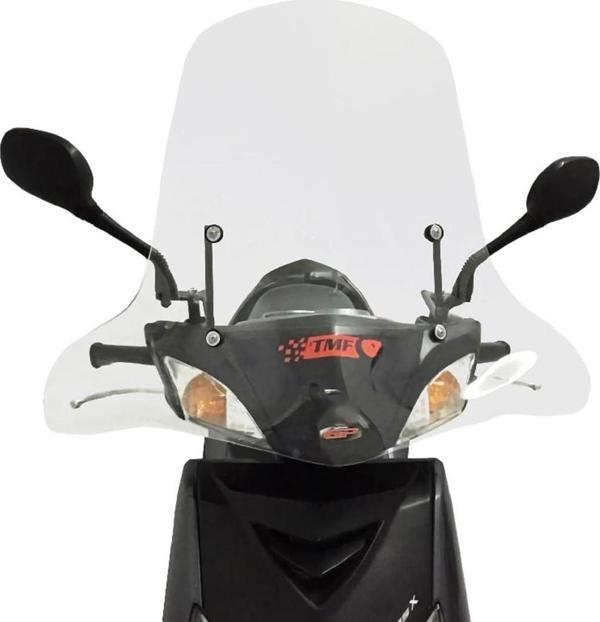 GP Kompozit Yamaha Cygnus X 2010-2018 Uyumlu Ön Cam Şeffaf - Image 1