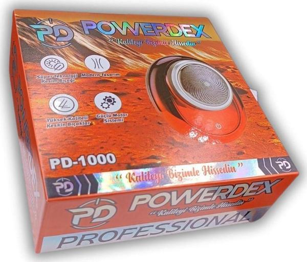 Powerdex Sıfır Sakal ve Yanak için Islak ve Kuru Kullanım Mini Tıraş Makinesi PD-1000 - Image 1
