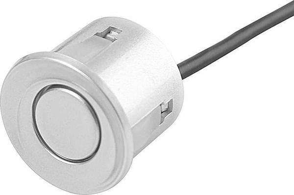 Mega Oto Market Park Sensörü Gözü Tekli 18 mm Yedek Lens Göz Gümüş Gri Metalik 1 Adet - Image 1