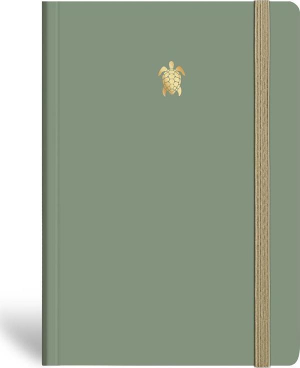Minimal Defter Çizgili Yeşil 17x24cm  - Image 1