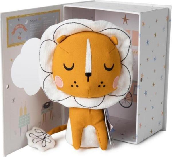 Bon Ton Toys Chapter Fairytales Kutulu Aslan Louie Peluş Oyuncak 18 cm - 7" 25215012 - Image 1