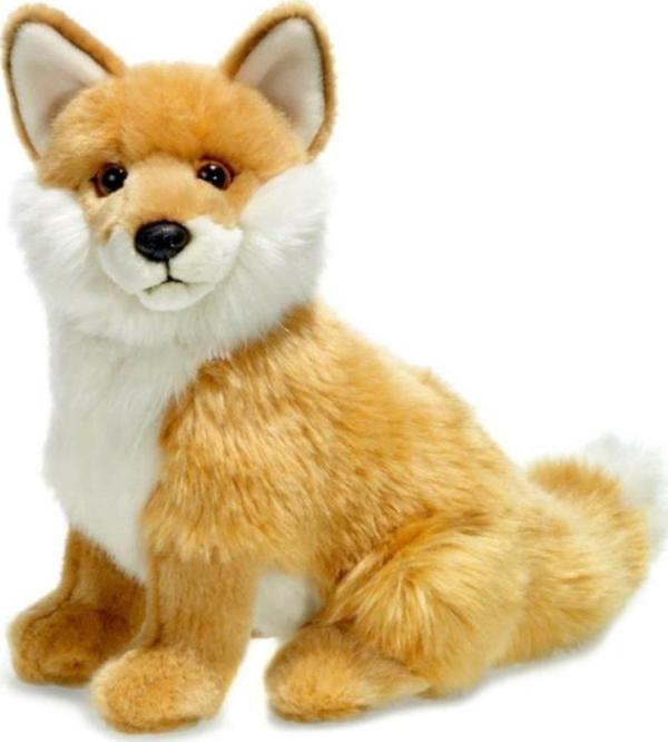 Bon Ton Toys WWF Oturan Tilki Peluş Oyuncak 23 cm - 9” 15190004 - Image 1