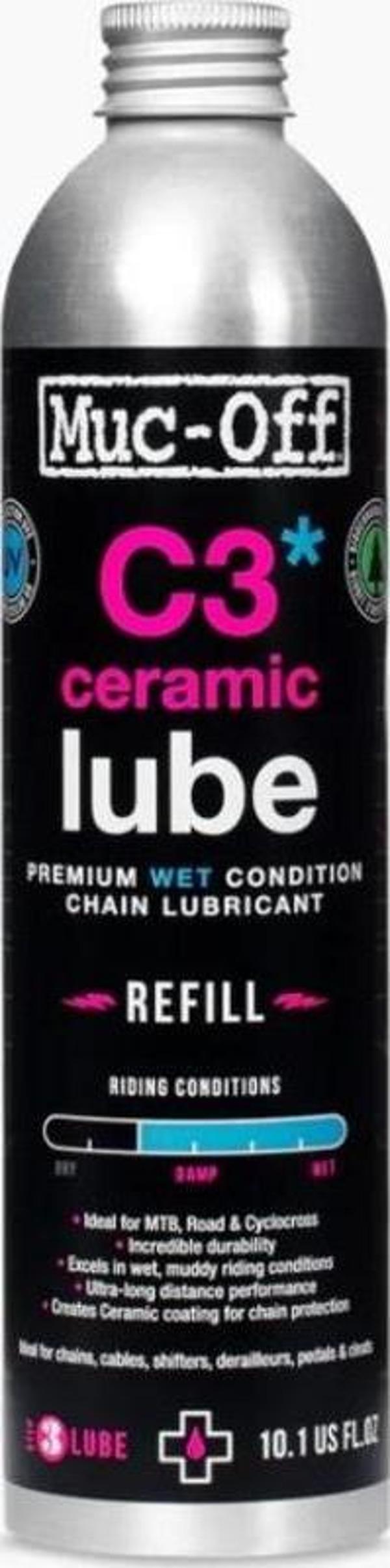 Muc-Off C3 Wet Ceramic Zincir Yağı 300 ML - Image 1