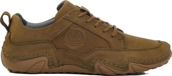 Ayakmod 325-S Haki Nubuk Hakiki Deri Erkek Günlük Ayakkabı - Image 1