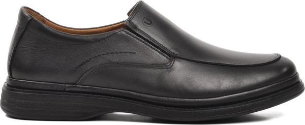 Ayakmod 416 Siyah Hakiki Deri Erkek Günlük Ayakkabı - Image 1