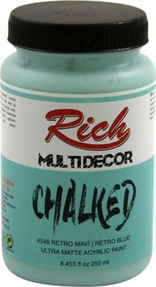 Rich Chalked Akr. Boya 250 Cc 4546 Retro Mavi - Image 1