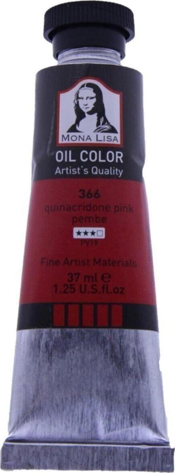 Monalisa Südor 37 Ml. Yağlı Boya Pembe 366 - Image 1