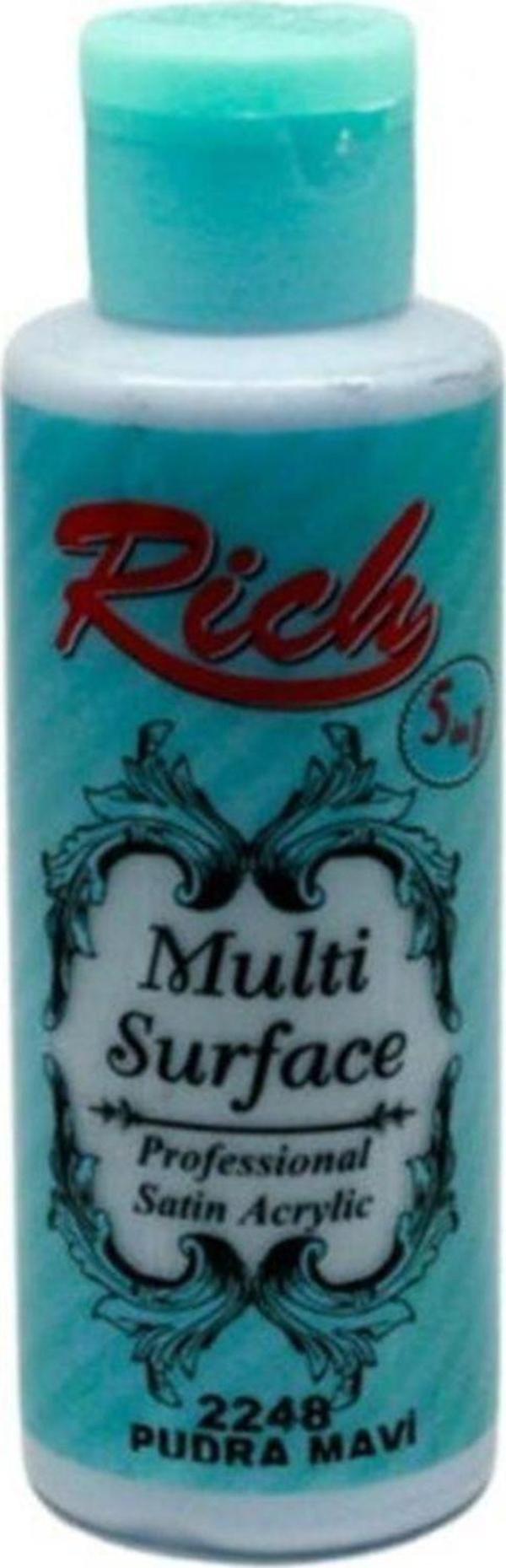 Rich Multi Akrilik Boya 2248 Pucha Mavi 120 Cc - Image 1