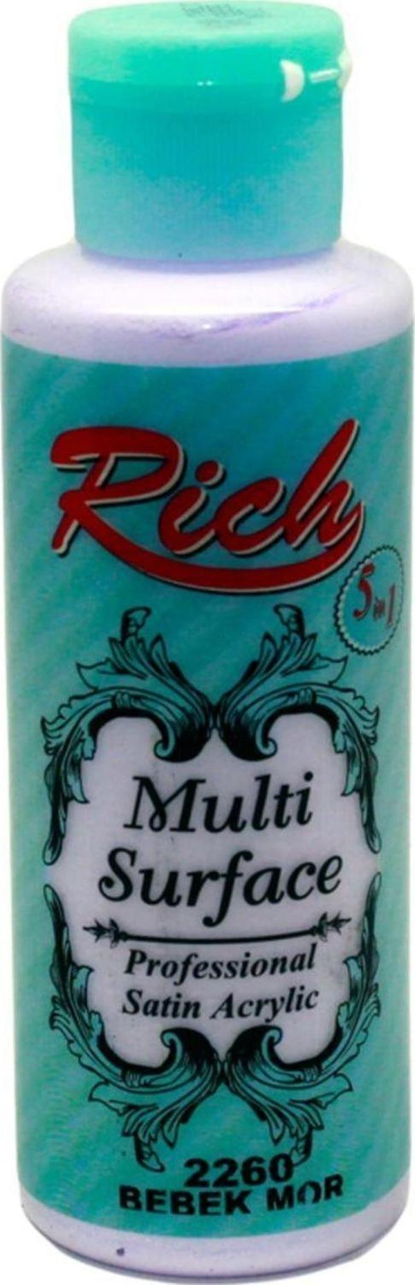 Rich Rıch Multi Akrilik Boya 2260 Bebek Mor 120 Cc - Image 1