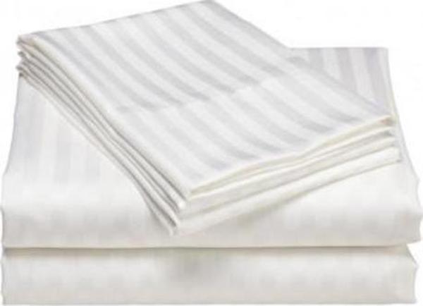 Çift Kişilik Otel Tipi Çarşaf 280x280 Cm 83 Tel Saten Yollu - Image 1