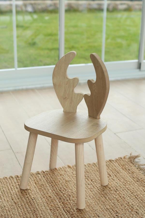 The Deer Sandalye (Geyik Çocuk Montessori Çalışma Sandalyesi) - Image 1