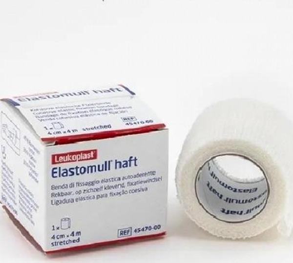 Elastomull Haft LF Bsn Fiksasyon Bandajı 4cm x 4m Beyaz - Image 1