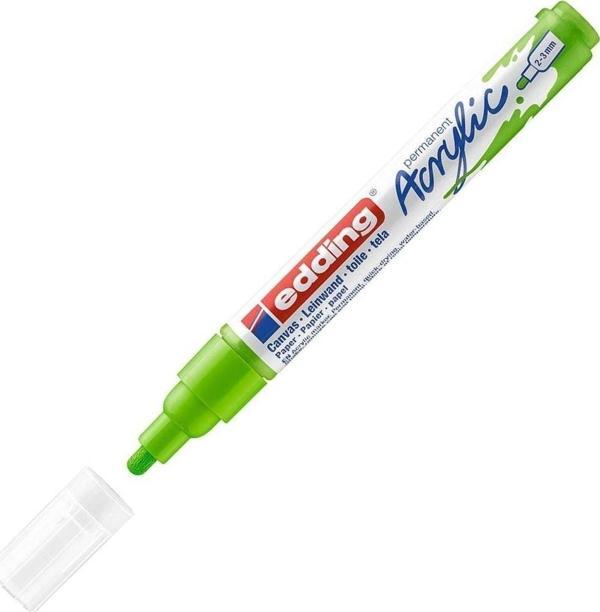Edding Markör Kalem Akrilik Orta Uçlu Sarı-Yeşil 927 (10 Lu Paket) - Image 1