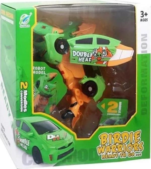 Ctoys Kuşa Dönüşebilen Araba Oyuncak 339-60 Yeşil - Image 1