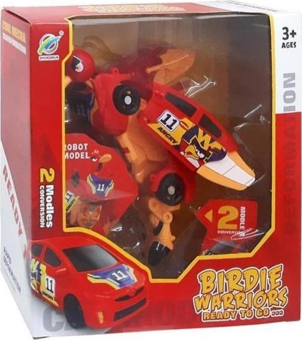Ctoys Kuşa Dönüşebilen Oyuncak Araba 339-60 Kırmızı - Image 1