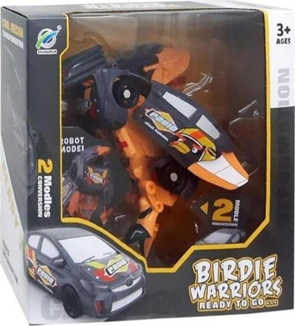 Ctoys Kuşa Dönüşebilen Oyuncak Araba 339-60 Siyah - Image 1