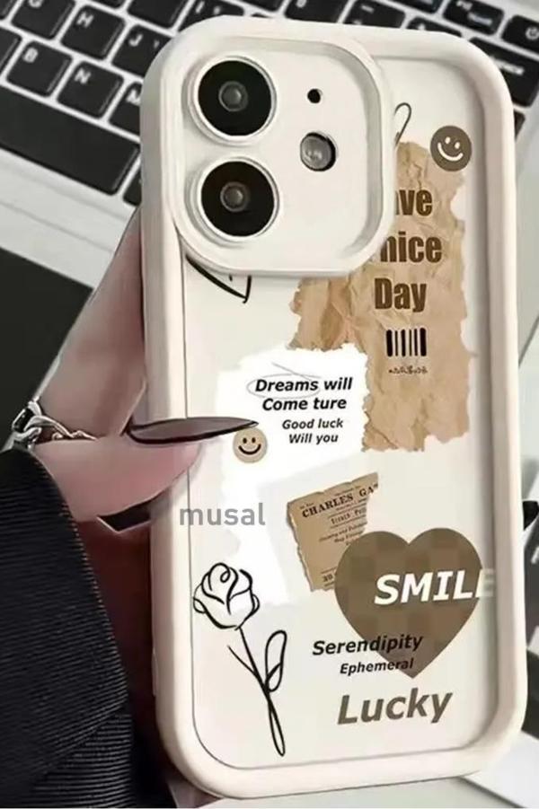 iPhone 11 Kılıf Kamera Korumalı Baskılı Arka Yüzey Klas Kapak - Image 1