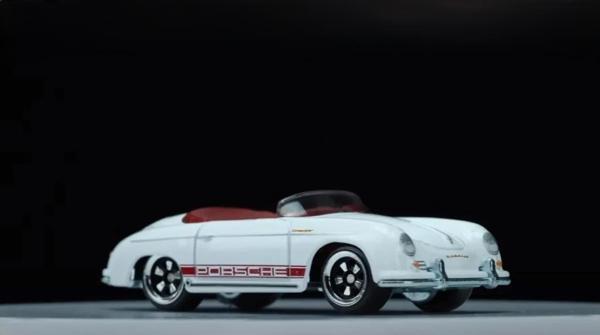 Hot Wheels 1:64 Tekli Arabalar - PORSCHE 356 SPEEDSTAR GRT01 - HRW56 - Image 1