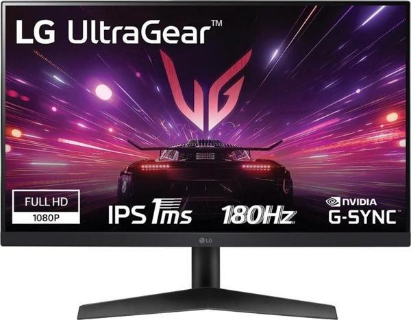 LG Ultragear 23.8'' 24GS60F-B 180Hz 1Ms (Gtg) HDR10 Full Hd IPS Gaming Monitör - Image 1