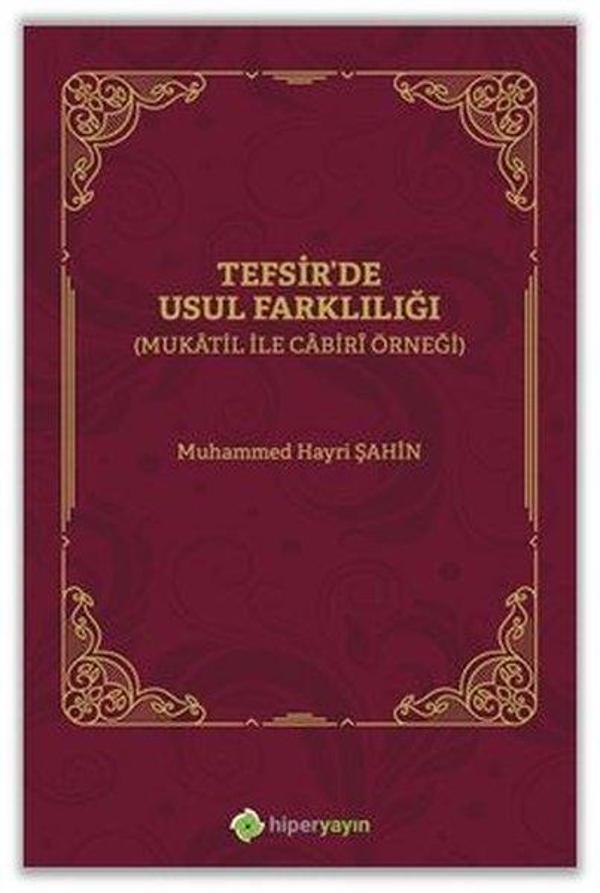 Tefsirde Usul Farklılığı - Mukatil İle Cabiri Örneği - Hiperlink - Image 1