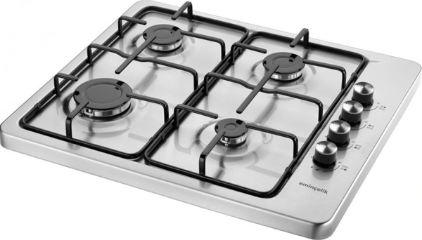 Eminçelik EC-SÜ 3140 X60 Set Üstü Paslanmaz Inox Ocak - Image 1