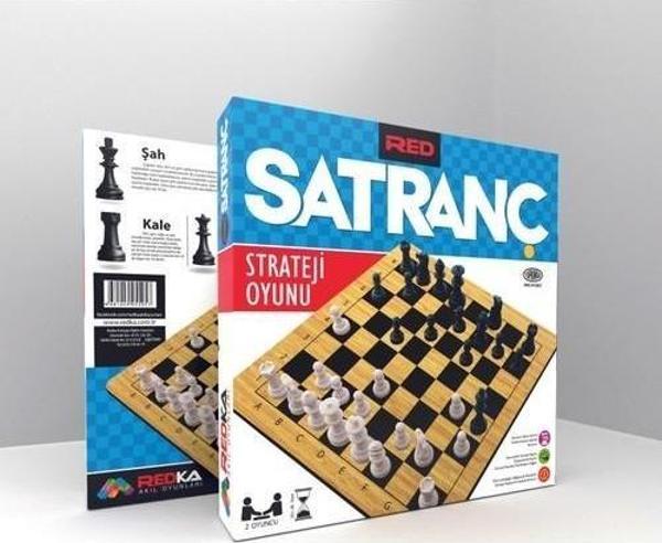 Satranç Redka Ahşap Satranç Akıl Oyunları Lisanslı Ürün - Image 1