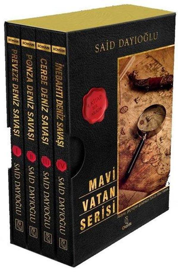 Mavi Vatan Serisi Seti - 4 Kitap Takım - Otantik Kitap - Image 1