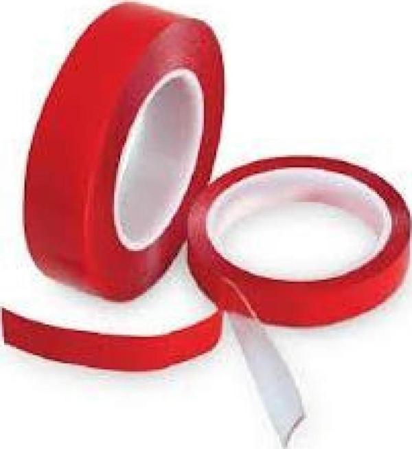 SİLİKON ŞEFFAF ÇİFT TARAFLI BANT 19MM x 5MT - Image 1